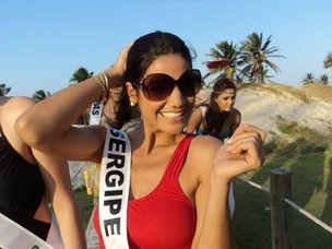 Evlen Fontes, representante de Sergipe, tem sido comparada nos bastidores do Miss Brasil à atriz Nívea Stelmann (Foto: Divulgação / Miss Bumbum Brasil 2012)