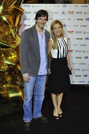 Vladmir Brichta e Adriana Esteves no Festival do Rio (Foto: Roberto Teixeira / EGO)