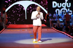 Dudu Nobre grava DVD em show no Rio (Foto: Thyago Andrade/ Foto Rio News)