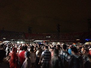Show de Lady Gaga em São Paulo (Foto: EGO)