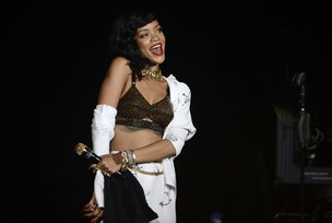 Rihanna em Londres (Foto: Dylan Martinez/Agência Reuters)