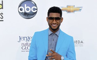Usher em premiação nos Estados Unidos (Foto: Reuters/ Agência)