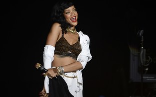 Rihanna em Londres (Foto: Dylan Martinez/Agência Reuters)