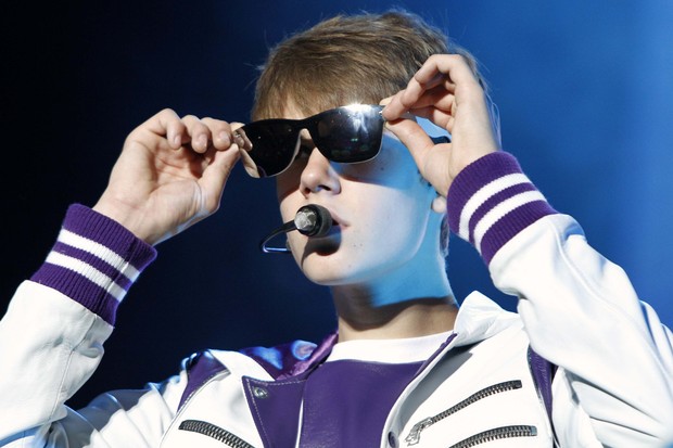 Show de Justin Bieber em Lima, no Peru - 17/10/2011 (Foto: Reuters)