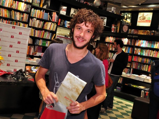 Jayme Matarazzo no lançamento do livro ‘Dois Rios’ no Rio (Foto: Roberto Teixeira/ Divulgação)