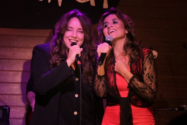Ana Carolina e Chiara Civello cantam no Rio (Foto: André Muzell/ Ag. News)