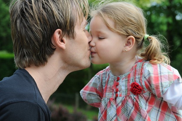 Chris Duran e a filha (Foto: Divulgação)