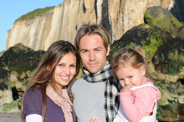 Chris Duran e a familia (Foto: Divulgação)