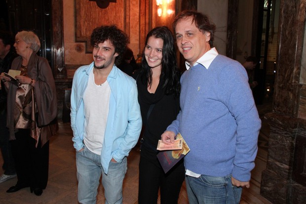 Jayme Matarazzo, Nathalia Dill e Guilherme Fontes (Foto: Roberto Filho / AgNews)