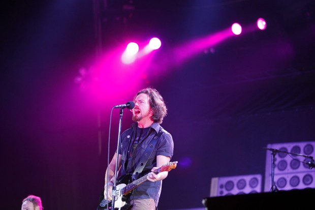 Eddie Vedder - Pearl Jam (Foto: Marcos Serra Lima - EGO)