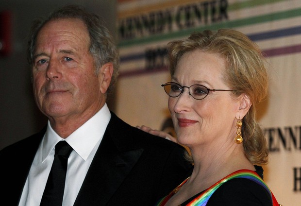 Meryl Streep e o marido Don Gummer em evento em Washington, nos EUA (Foto: Reuters/ Agência)