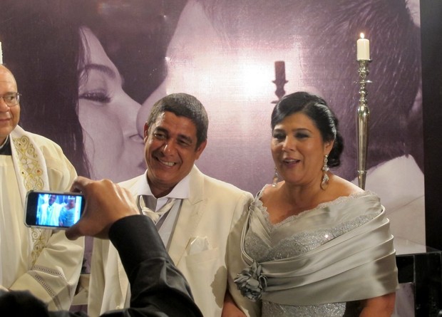 Cerimônia das bodas de prata de Zeca Pagodinho (Foto: Juliana Maselli / EGO)