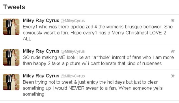 Twitter Miley Cyrus (Foto: Reprodução/Twitter)