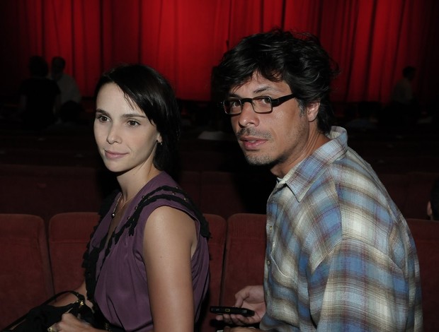 Débora Falabella e Daniel Alvim em estreia de peça em São Paulo (Foto: Francisco Cepeda/ Ag.News)