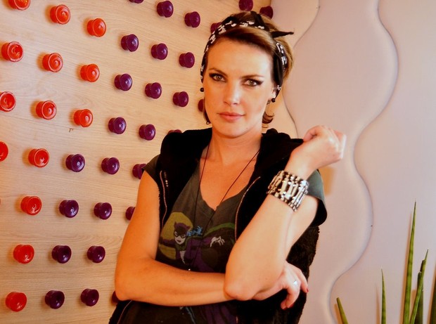Diana Balsini no Fashion Rio (Foto: Roberto Teixeira / EGO)