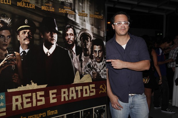 Danton Mello na pre-estreia do filme "Reis e Ratos" (Foto: Marcos Serra Lima / EGO)