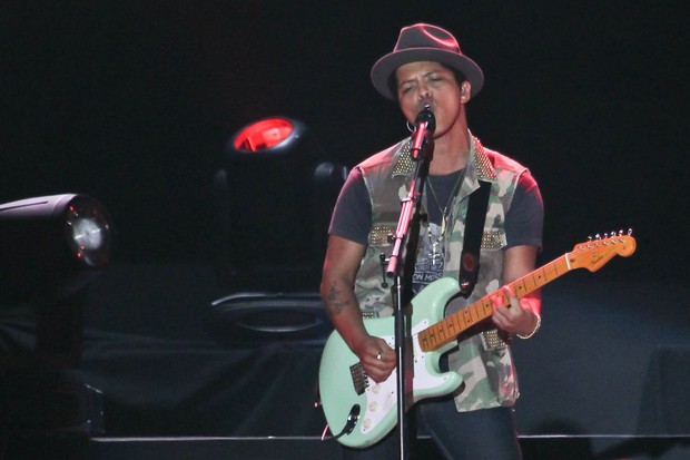 Bruno Mars no 'Summer Soul Festival' em São Paulo (Foto: Manuela Scarpa/ Photo Rio News)