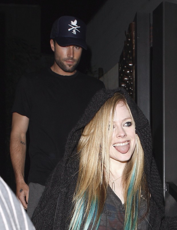 Avril Lavigne e Brody Jenner (Foto: Agência/X17)