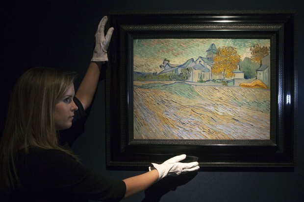 Van Gogh do acervo de Elizabeth Taylor (Foto: Agência Reuters)