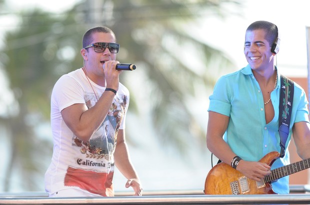 Rafael e Pipo Marques (Foto: Francisco Cepeda / AgNews)