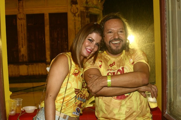 Bárbara Borges e Wolf Maya em Recife (Foto: Marcos Porto/AgNews)