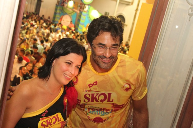 Carla Bensoussan e Luciano Szafir (Foto: Gleyson Ramos / Divulgação )