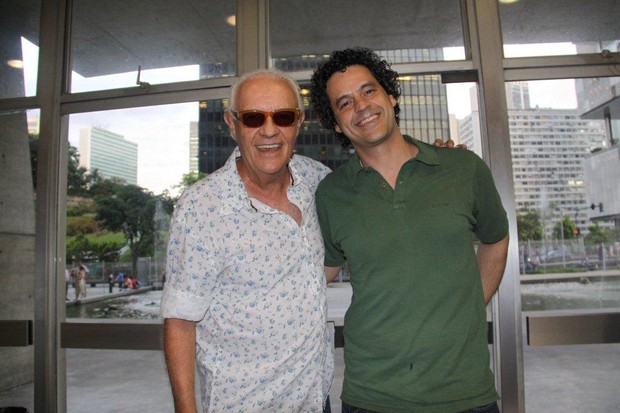 Ney Latorraca e Bruno Garcia (Foto: Onofre Veras / AgNews)