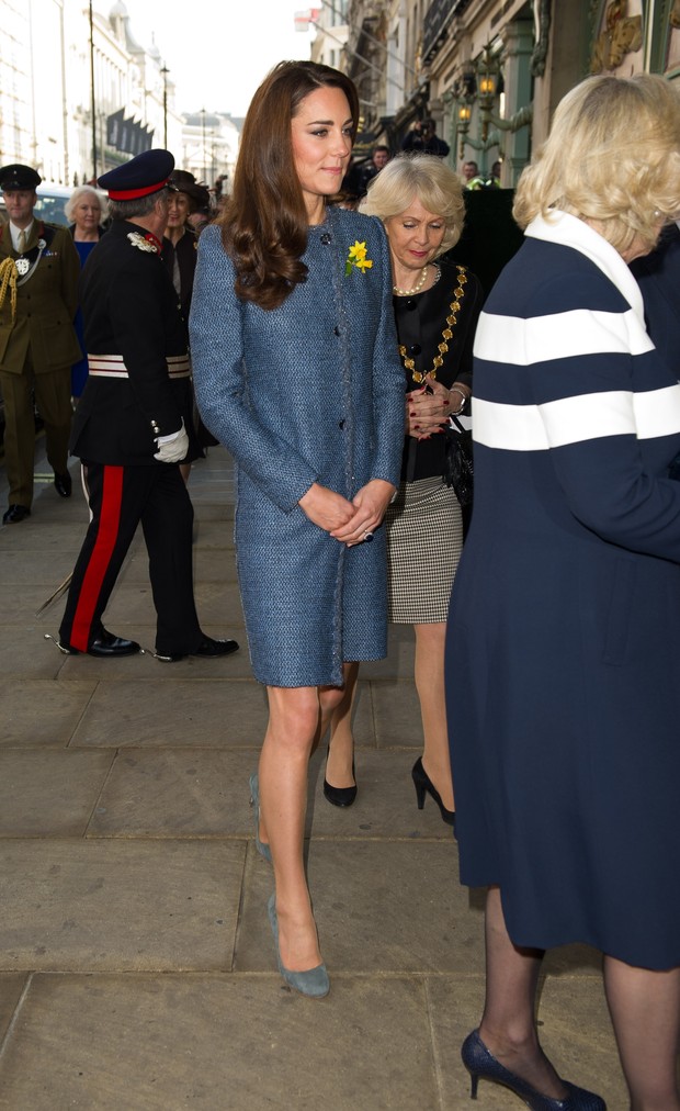 Kate Middleton vai a loja com Camila Parker-Bowles e Rainha Elizabeth (Foto: Getty Images)