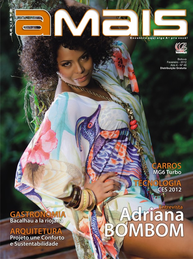 Adriana Bombom posa para revista (Foto: Patricia Prado/Divulgação)