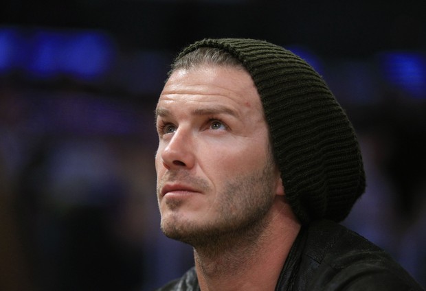 David Beckham assiste a jogo de basquete nos Estados Unidos (Foto: Reuters/ Agência)