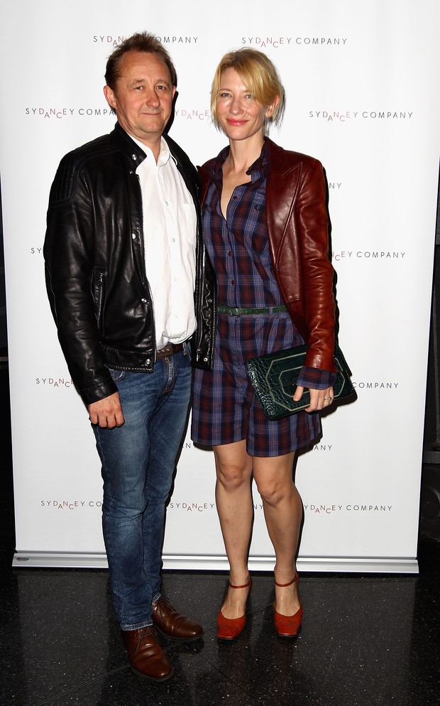 Cate Blanchett e o marido, Andrew Upton (Foto: Getty Images)
