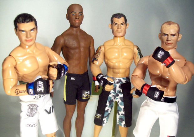 Bonecos UFC MMA BRASIL (Foto: Divulgação/ Marcus Baby)