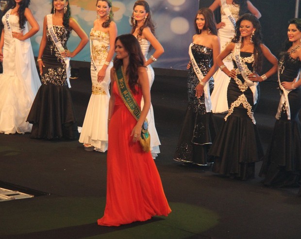 Priscila Machado prestigia evento do Miss Pará (Foto: Wesley Costa/Ag. News)