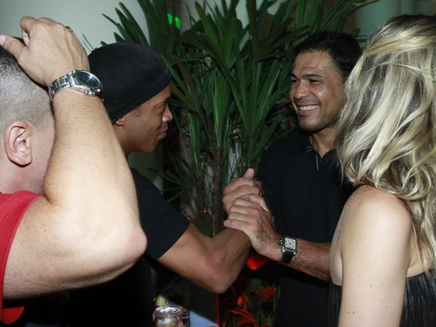 Ronaldinho Gaúcho em festa no Rio (Foto: Philippe Lima e Felipe Panfili / Ag. News)
