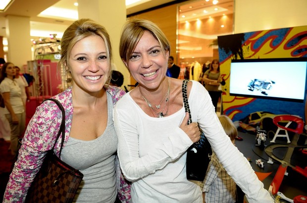 Astrid Fontanelle e Patrícia de Sabrit em evento em São Paulo (Foto: Francisco Cepeda / AgNews)