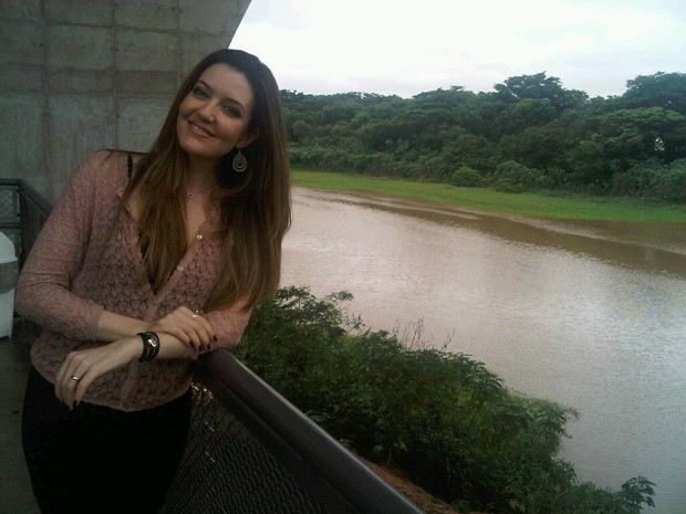 Larisa Maciel em Teresina (Foto: Divulgação)