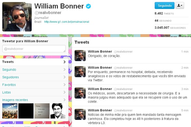 William Bonner certo (Foto: Reprodução/ Twitter)