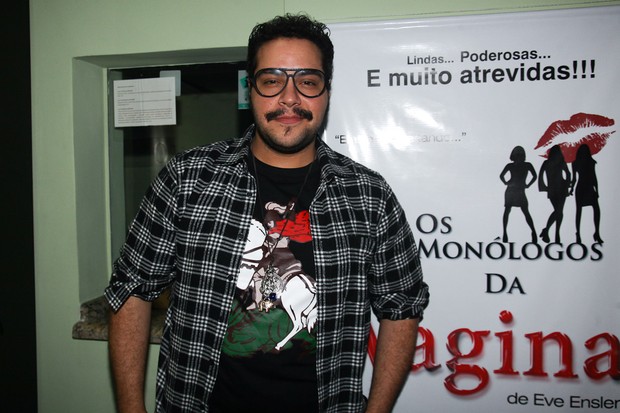 Tiago Abravanel vai ao teatro em São Paulo (Foto: Manuela Scarpa/ Photo Rio News)