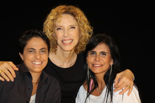Thammy e Gretchen participam do programa Marília Gabriela (Foto: Carol Soares/Divulgação)
