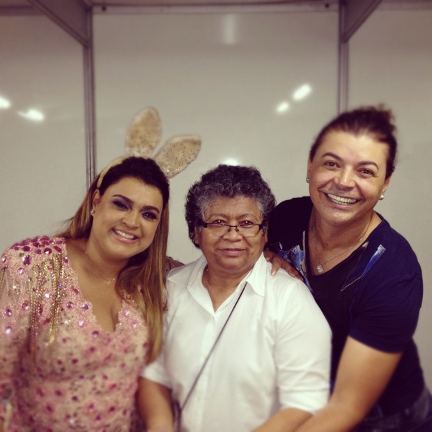 Preta Gil, Marlene Matos e David Brazil (Foto: Divulgação)