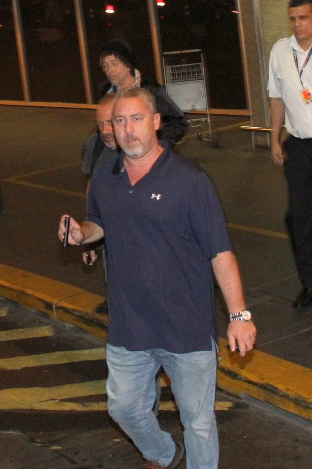 Bob Dylan chega ao RIo de Janeiro (Foto: Ag News/ Delson Silva)