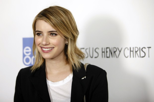 Emma Roberts em première de filme em Los Anegles, nos Estados Unidos (Foto: Reuters/ Agência)