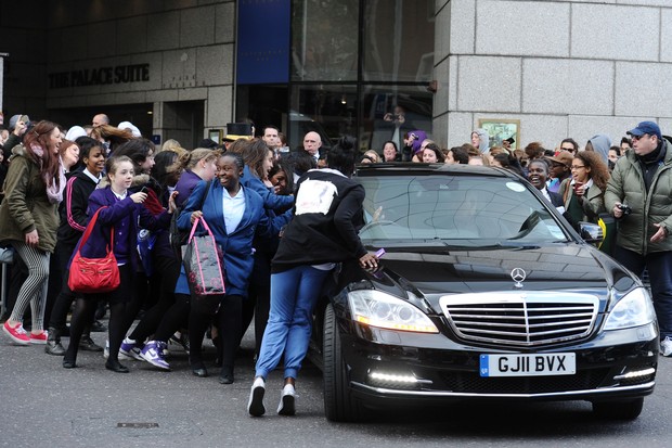 Justin Bieber em Londres, na Inglaterra (Foto: Getty Images/ Agência)