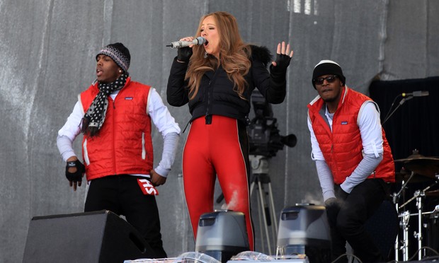 Mariah Carey se apresenta na Áustria (Foto: Agência/Getty Images)
