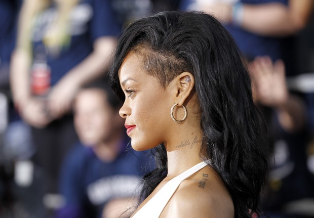 Rihanna em première de filme Los Angeles, nos Estados Unidos (Foto: Reuters/ Agência)