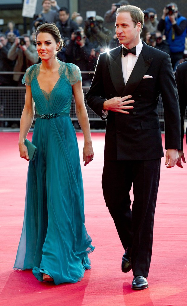 Príncipe William e Kate Middleton em evento pré-olimpíco (Foto: Reuters / Agência)