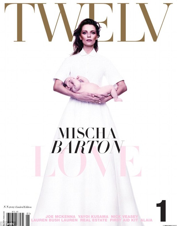 Mischa Barton na capa da primeira edição da 'TWELV' (Foto: Divulgação / Divulgação)