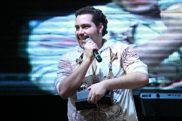 Tiago Abravanel no prêmio Qualidade Brasil 2012 em casa de shows na Barra da Tijuca, Zona Oeste do Rio (Foto: Thyago Andrade/ Photo Rio News)