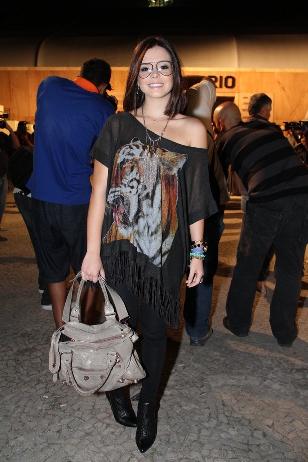 Giovanna Lancellotti no Fashion Rio (Foto: Thyago Andrade / Photo Rio News)