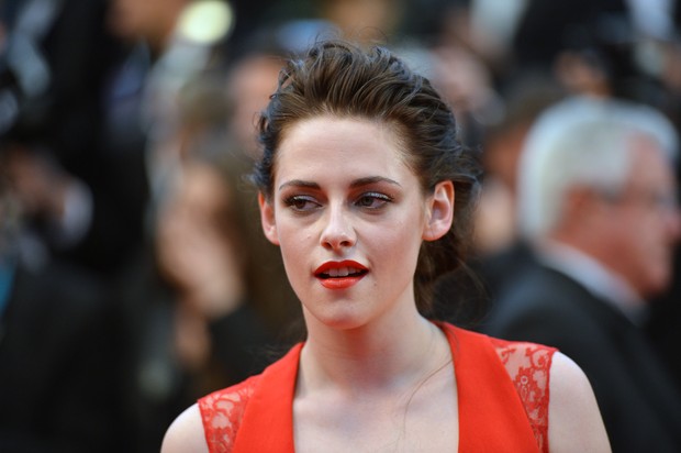 Kristen Stewart em Cannes (Foto: AFP)